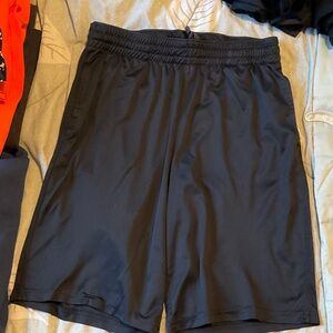 Cat & Jack Men's Black Athletic Shorts